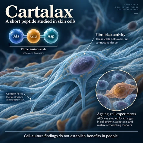 Cartalax: Overview scientific diagram. Open full size to read labels; evidence and limitations appear in the profile.