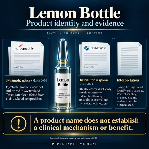 Lemon Bottle: Medical scientific diagram. Open full size to read labels; evidence and limitations appear in the profile.