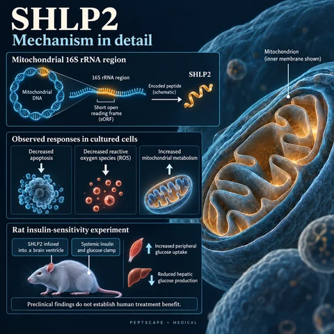 SHLP2: Medical scientific diagram. Open full size to read labels; evidence and limitations appear in the profile.