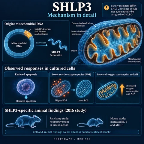 SHLP3: Medical scientific diagram. Open full size to read labels; evidence and limitations appear in the profile.
