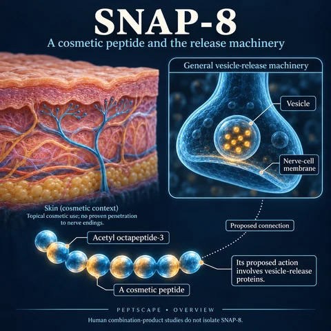 SNAP-8: Overview scientific diagram. Open full size to read labels; evidence and limitations appear in the profile.